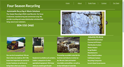 Desktop Screenshot of fourseasonrecycling.com